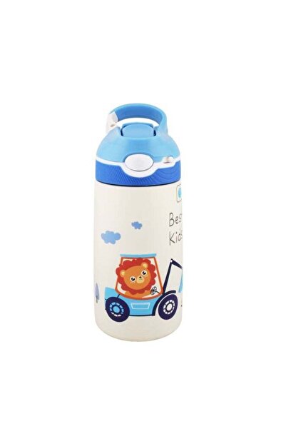 Generic BrainGiggles 400 ML Stainless Steel Kids & Toddler Water Bottle, BPA ...