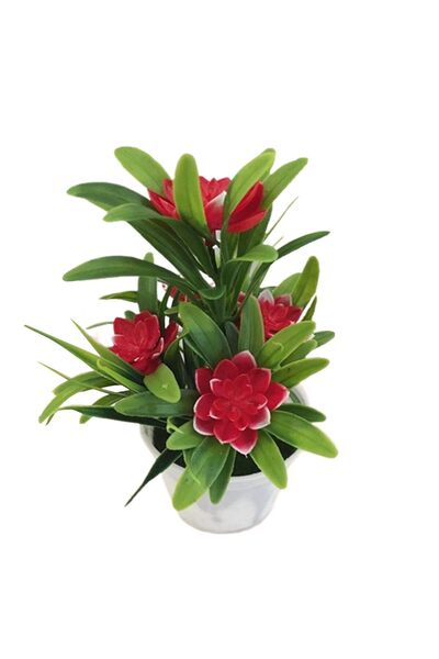 Generic Brand Plante artificiale în ghiveci de 20cm, flori artificiale în ghi...