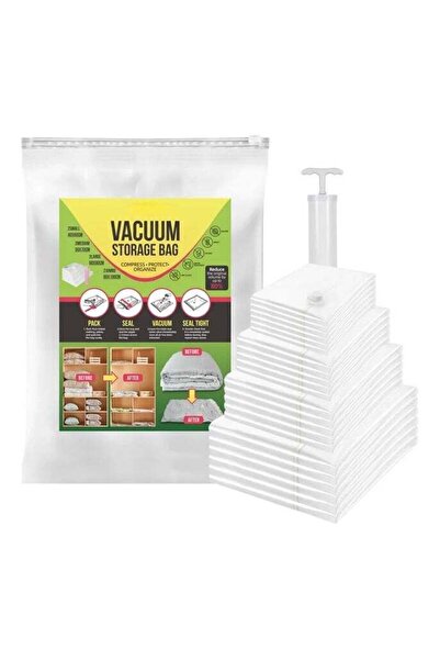 Generic 22 Vacuum Storage Bags for Clothes -6 Jumbo,5 Large,5 Medium & 6 Smal...