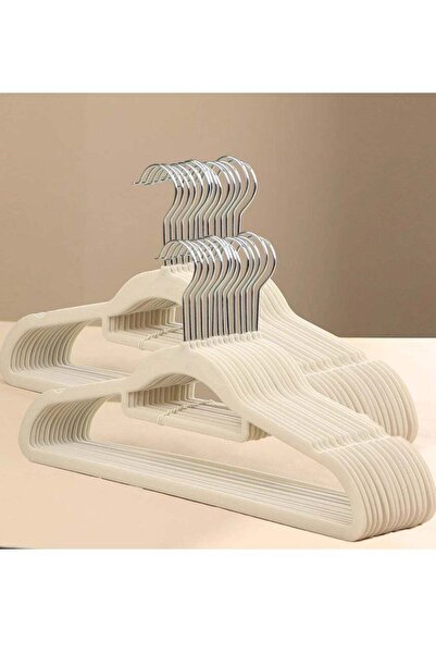Generic 30 Pieces Anti-Slip Clothes Hanger Suit For Clothing Store Storage Ho...