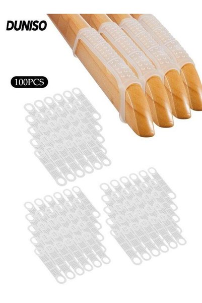 Generic Hanger Grips,Hanger Anti Slip Sleeve,100 PCS Non Slip Silicone Grips ...