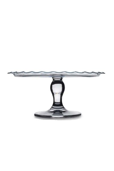 Generic Petite Patisserie Round Footed Glass Serving Plate, 264 Mm Diameter, ...