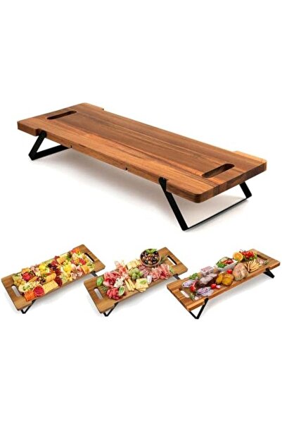 Generic Charcuterie Cheese Board Large: 23in Long Acacia Wooden Serving Tray ...