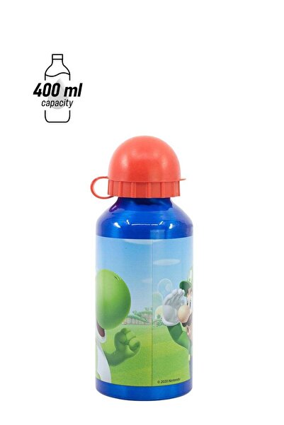 Generic Stor Super Mario Aluminium Water Bottle for Kids, 400ml – Lightweight...