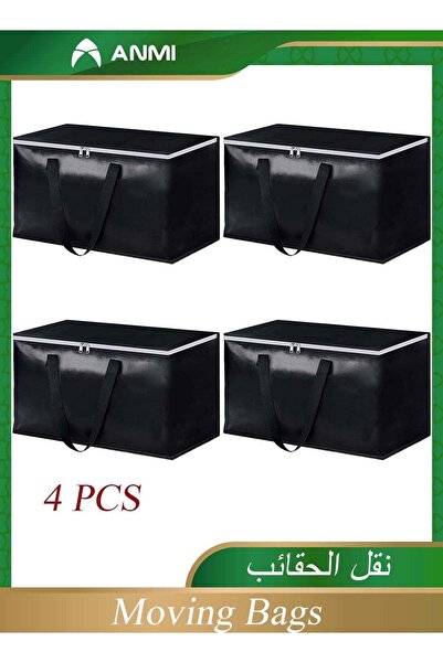 Generic 93L Heavy Duty Moving Bags with Zipper for Storage Great for moving, ...