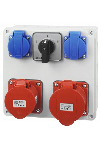 ADELID Distribuitor de construcții 32 16 4P cu întrerupător L0P