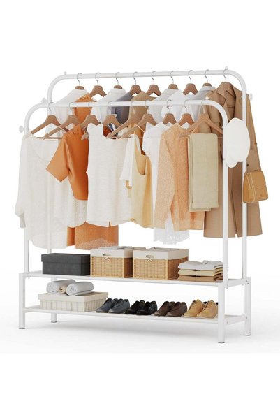 Generic Floor folding drying rack balcony drying clothes artifact household d...