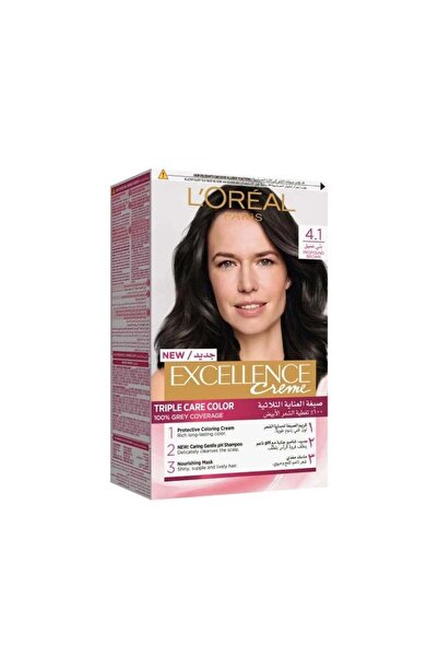 L'ORÉAL كريم صبغة الشعر لوريال إكسيلنس تريبل كير - أشقر لؤلؤي بارد - أشقر رما...
