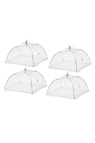 Generic 4 PCS Pop-Up Mesh Food Cover Tents