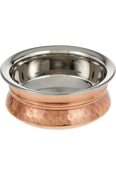Generic RAJ COPPER HANDI SERVING BOWL WITHOUT LID, 13 CM, COPPER, TCH001, 1 P...