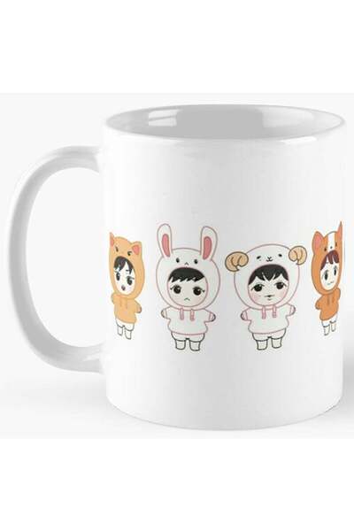 Generic EXO KPOP 11oz Ceramic Coffee Mug: Xiumin, Suho, Lay, Baekhyun, Chen, ...