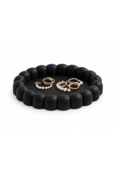 OEM Tavă decorativă rotundă premium pentru bijuterii și accesorii, cu margine...