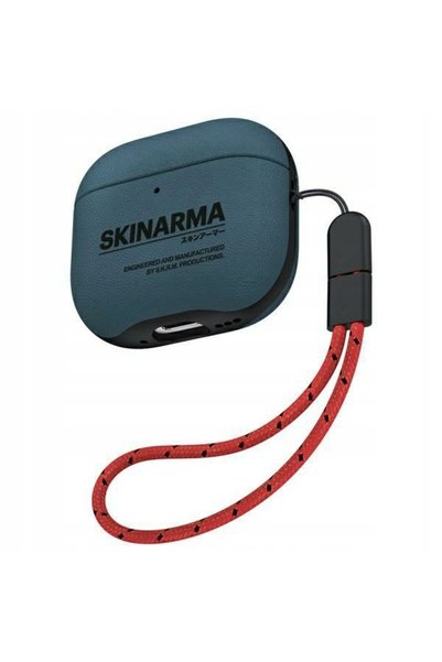 Skinarma Husă Spunk pentru AirPods 4 albastru/albastru