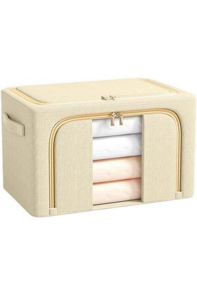 Generic Thick Oxford Fabric Storage Box, Double Door Visible Window, Reinforc...