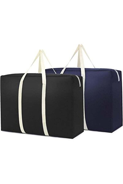 Generic 2Pcs Large Storage Bags,Moving Bags with Strong Zippers & Carrying Ha...