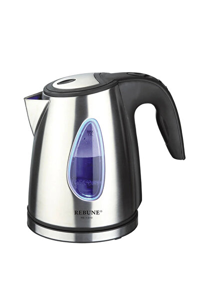 rebune Electric kettle 1.7 l re-1-010 black/silver