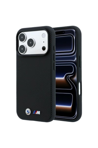 BMW Carcasă metalică M Quadrille Kevlar pentru iPhone 18 Pro Max / 17 Pro Max