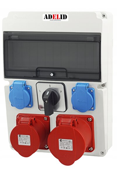 ADELID DISTRIBUITOR CUTIE DE DISTRIBUȚIE CUTIE DE CONSTRUCȚIE 2X32A 4P 230V W...