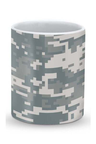 Generic Premium Digital Camo Designer Mug Green/Beige