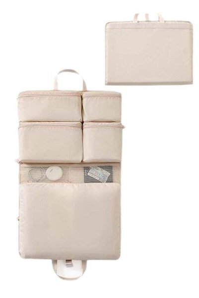 Generic 7-in-1 Hanging Clothes Organizer - Large Multi-Pocket Storage Bag for...
