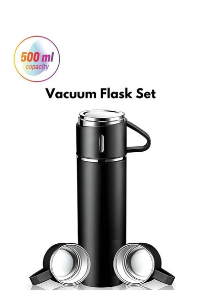 Generic Vacuum Insulated Flask Set, Stainless Steel Vacuum Flask Water bottle...
