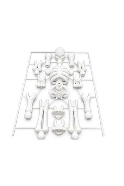 OEM Kit de schelet 3D asamblabil din carton, Model decorativ, Alb