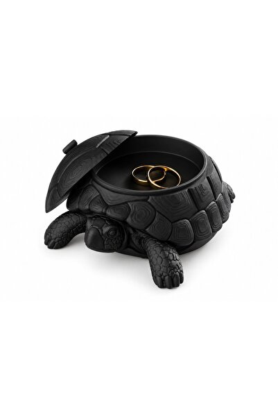 OEM Cutie de bijuterii decorativă premium, model broască țestoasă, compartime...