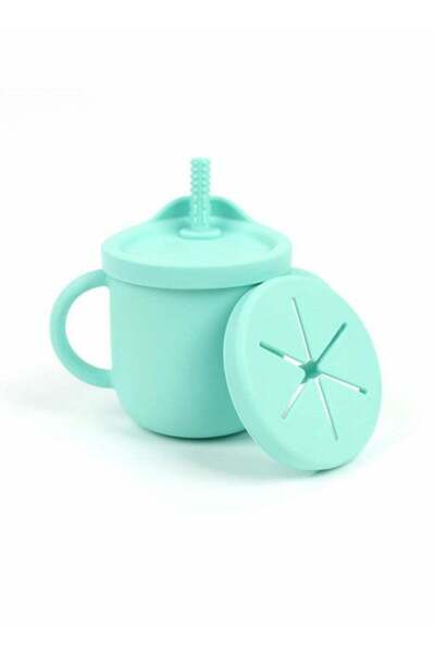 Generic Silicone Sippy Cups for Baby, Toddlers Sippy Cup & Snack Container 2-...