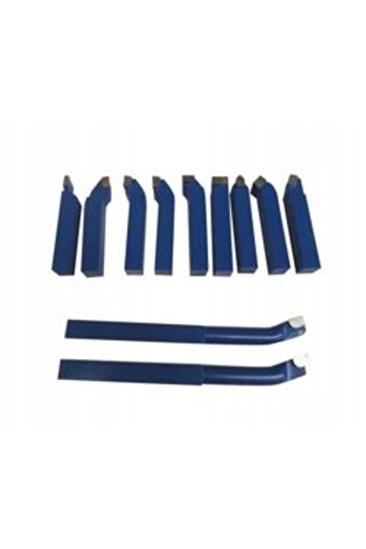 MAGMA Set de 11 scule de tăiere pentru strung, 10x10 mm