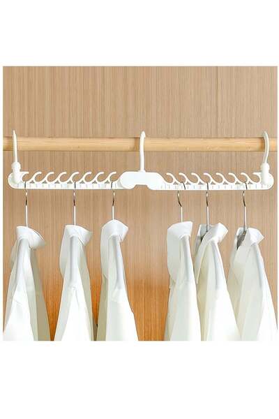 Generic Space Saving Hangers for Clothes, Closet Organizers and Storage, Port...