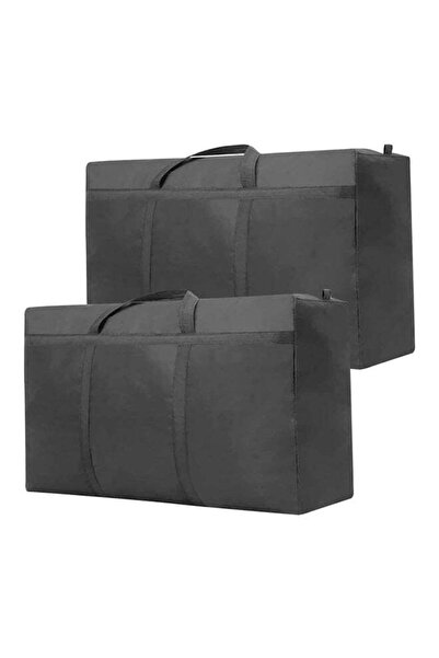 Generic 2Pcs Oxford Storage Bags，Extra Large Moving Bags with Strong Zippers ...
