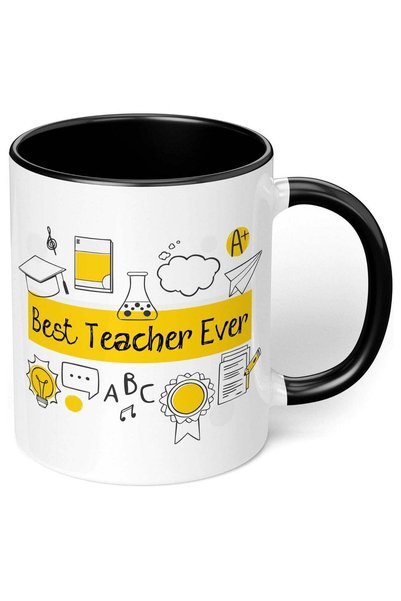Generic Best Teacher Ever" Teachers Mug - Perfect for your cuppa Coffee, Tea,...