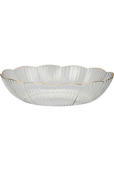 Generic Yijuke [Gold Rim] Fruit Plate, High-End Tray, Storage Box, Living Roo...