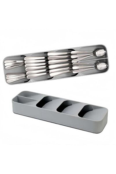 Generic Space Saving Cutlery Drawer Organizer, Kitchen Utensil Tray with Laye...