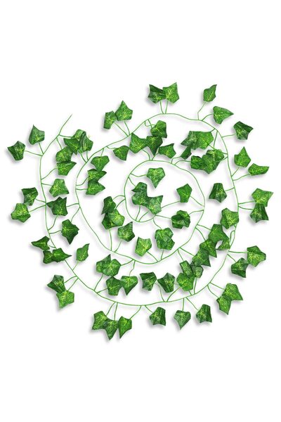 Generic Brand Ivy artificial, 1 bucată de ghirlandă artificială de iederă, pl...