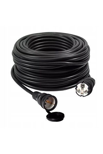 ADELID Cablu prelungitor din cauciuc IP54 40M 3x1.5 MM H05RR-F Cablu de alime...