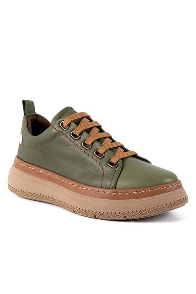 Mammamia 605 26Ka Women's Casual Shoes Khaki