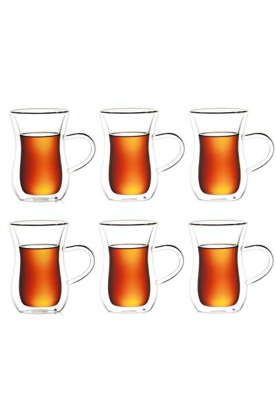 Generic Double Wall Turkish Tea Glass Cups 150ml 5oz