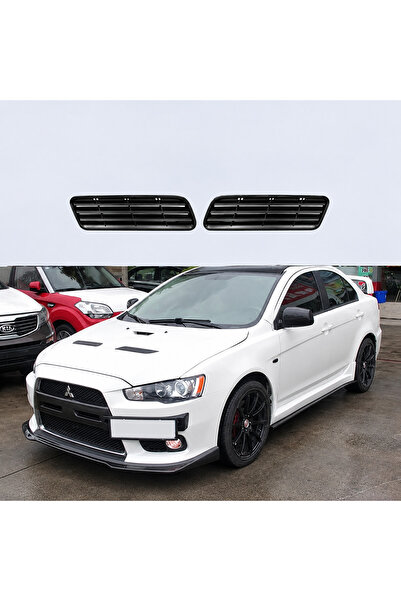 Mitsubishi Lancer Evolution X kaput ızgara