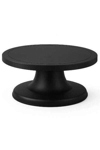 Generic Beram Rotating Cake Decorating Table Black 360° Spinning Turntable St...