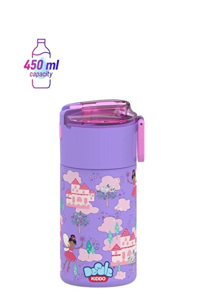 Generic Fairy Stainless Steel Insulated Water Bottle 450ml - Leak-Proof, Drop...