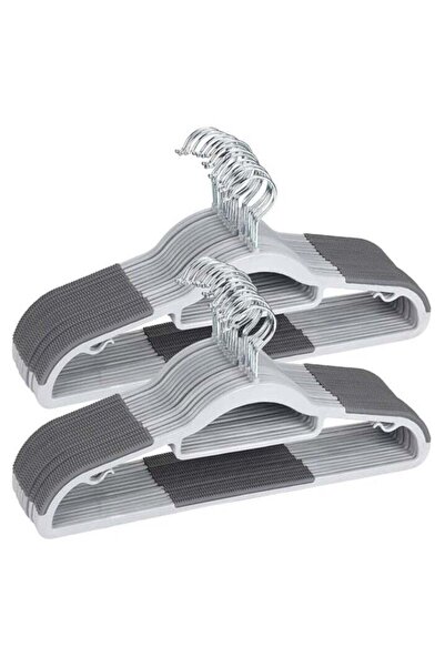Generic Plastic Clothes Hangers 50-Pack, Plastic Clothes Hangers Non-Slip Clo...
