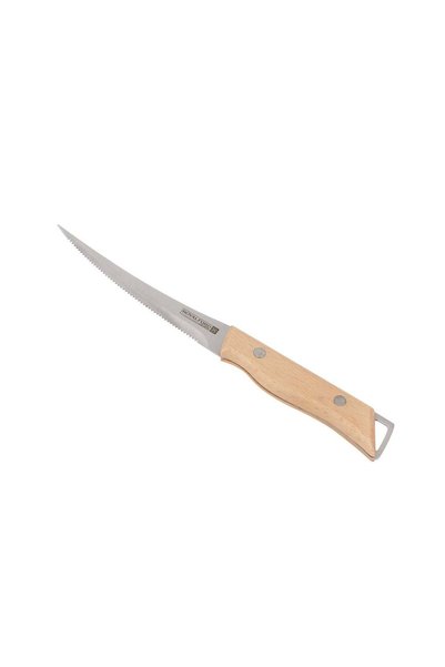 Generic Royalford 5 Inch Stainless Steel Fruit Knife | Wooden Handle, Extra-S...