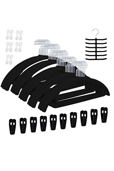 Generic Non-Slip Velvet Hangers - Suit Hangers (50 Pack) Ultra Thin Space Sav...