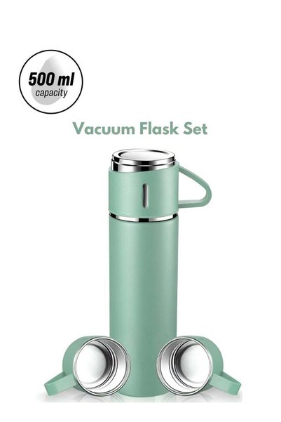 Generic Vacuum Insulated Flask Set, Stainless Steel Vacuum Flask Water bottle...