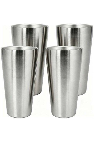 Generic 4 Pack Food Grade Stainless Steel Tumbler 20oz Unbreakable Stackable ...