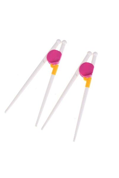 Generic 2PCS,Baby Toddler Anti Slip Training Chopsticks Kids Home Practice Ch...