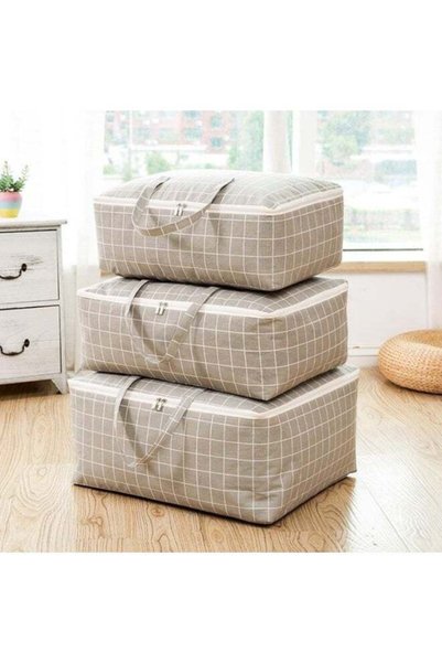 Generic Large Capacity Clothes Organization and Storage Bins with Handles Bed...