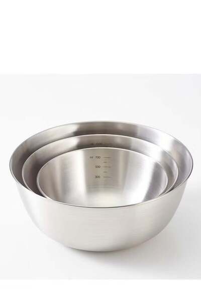 Generic 3-piece 304 Stainless Steel Basin,Beat Eggs,Kenad Into Dough, Fruit S...