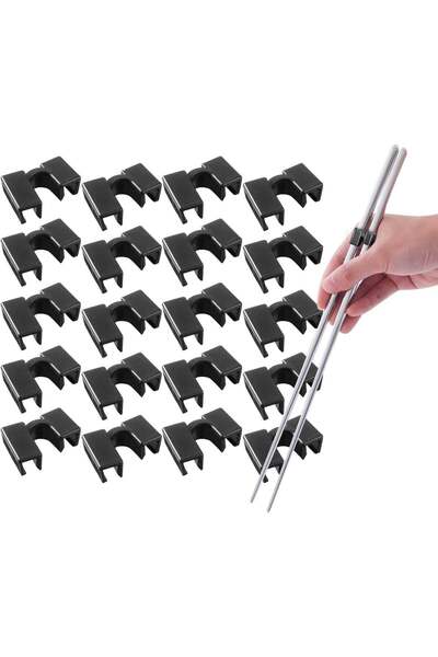 Generic 20 Pieces Reusable Kid Training Chopstick Helper for Kids Adults Begi...